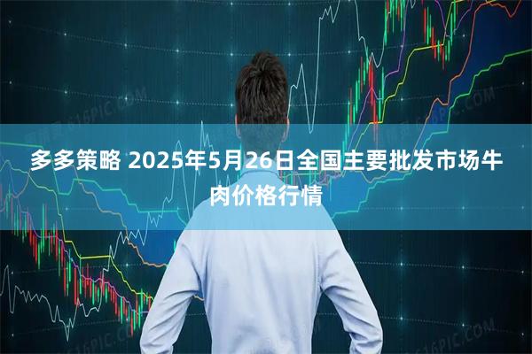 多多策略 2025年5月26日全国主要批发市场牛肉价格行情