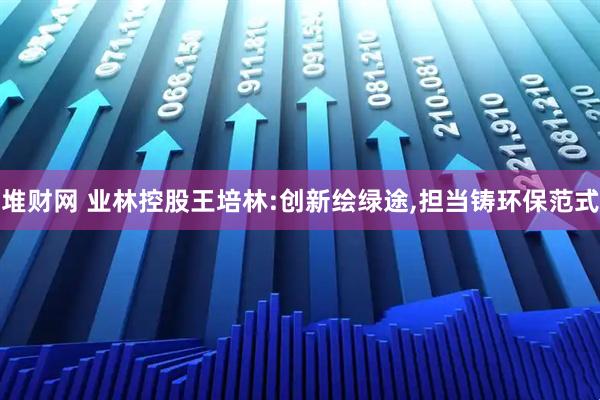 堆财网 业林控股王培林:创新绘绿途,担当铸环保范式